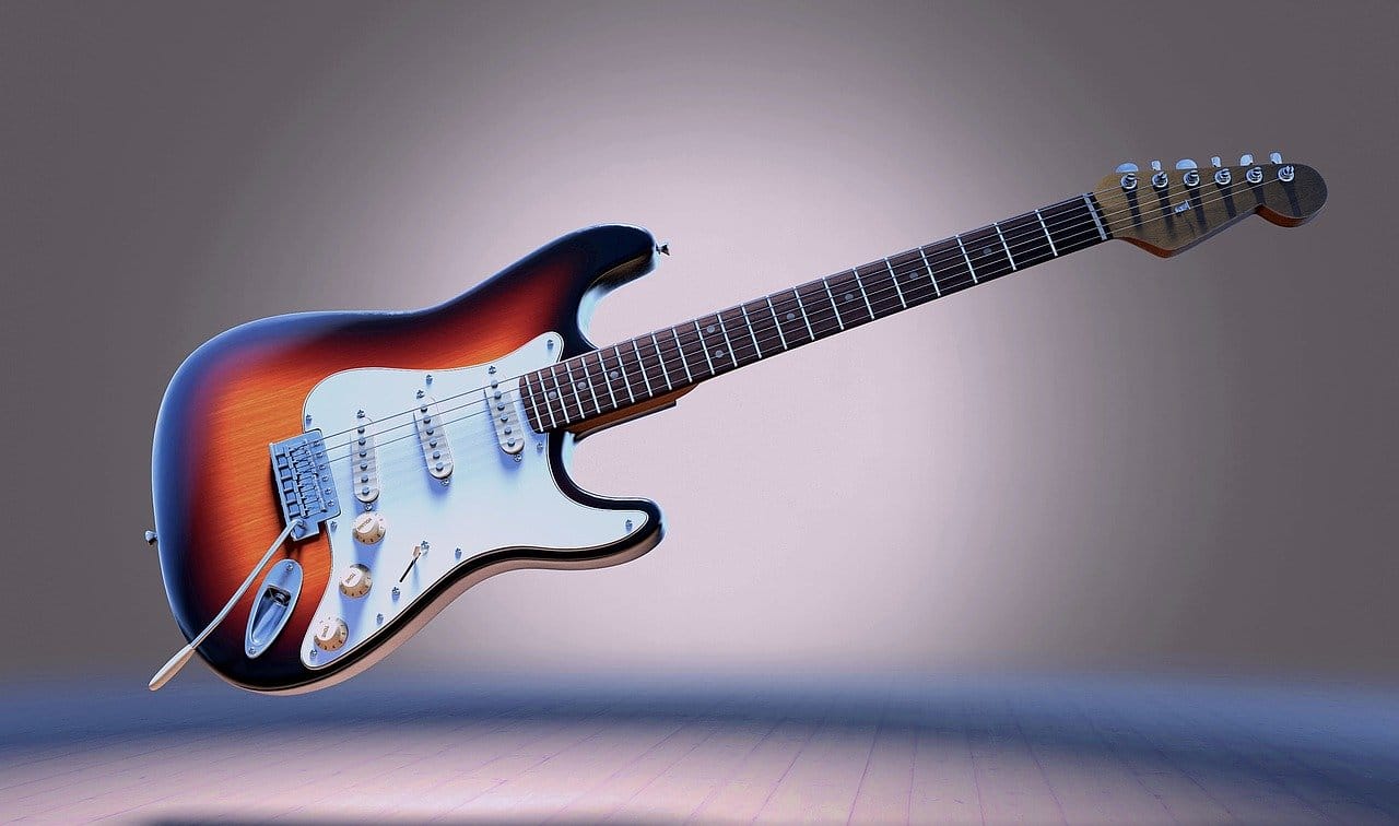image of an electric guitar